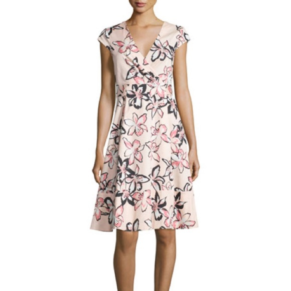 Gorgeous Kate Space Floral Wrap Dress